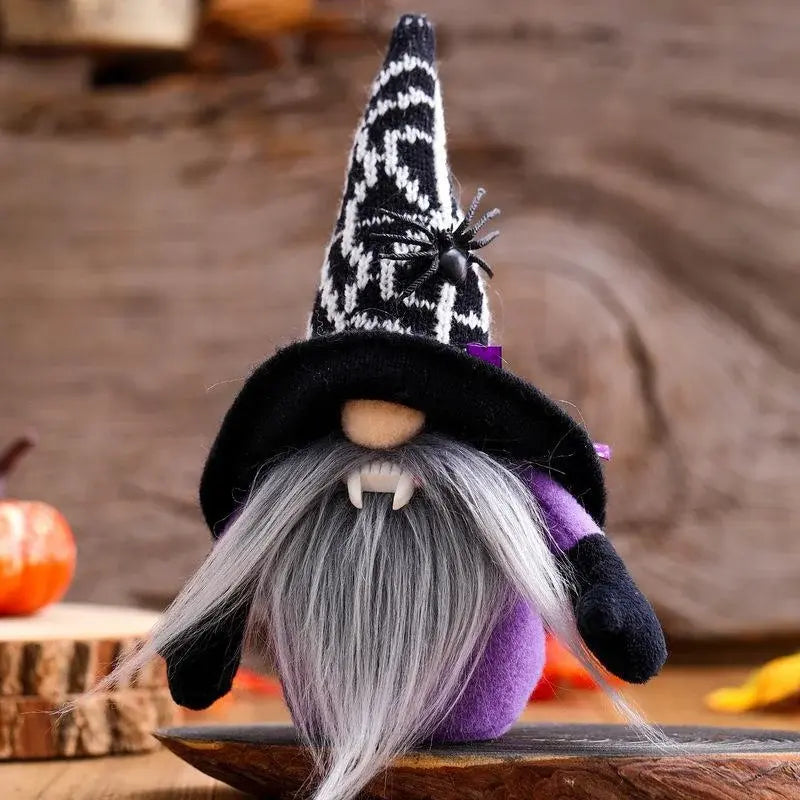 Adorable Spider Gnomes Plush Doll: Vampire Gnomes for Halloween Home Decoration