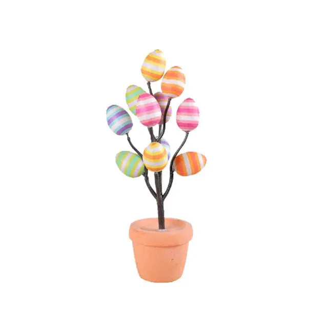 Easter Eggs Medium Potted Tabletop Ornament