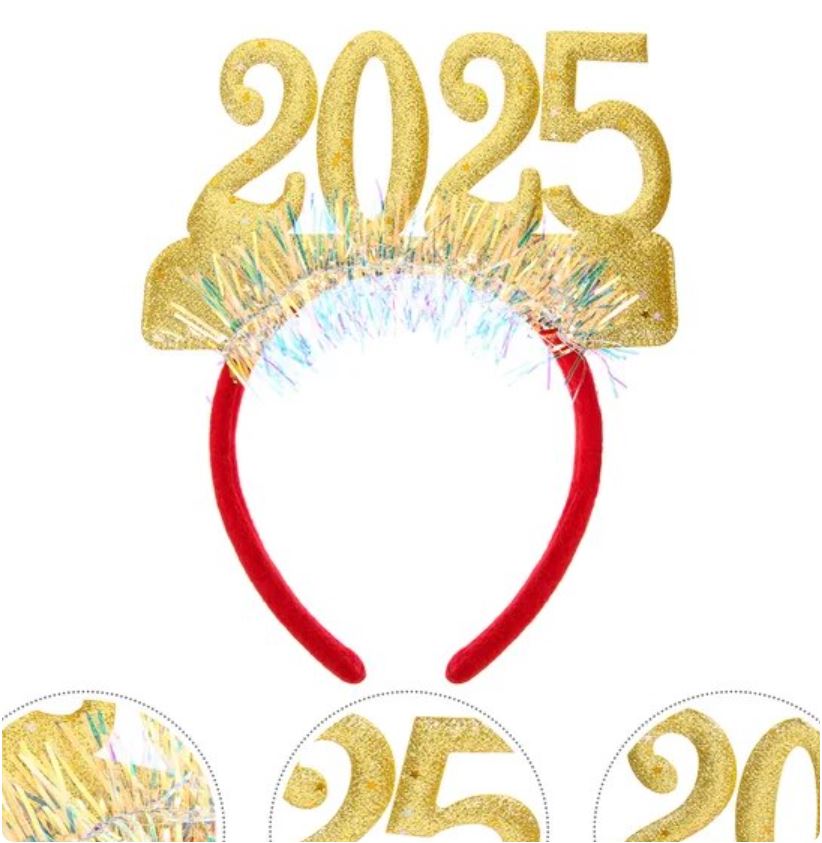 2025 New Year Party Headband