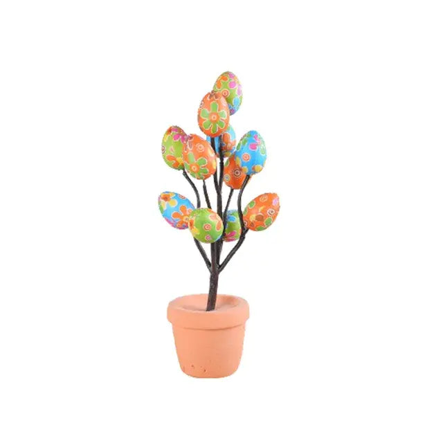 Easter Eggs Medium Potted Tabletop Ornament