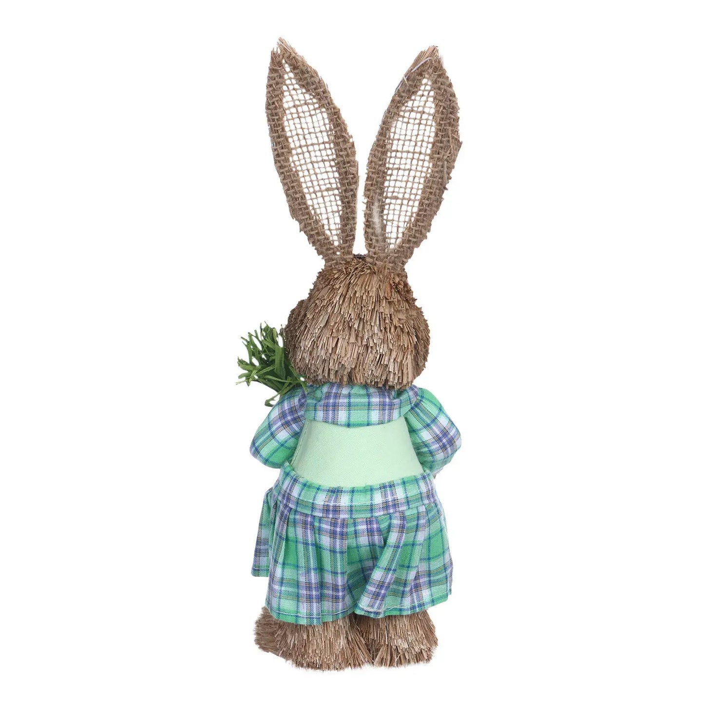 Springtime Simulated Straw Bunny: Charming Easter Home and Garden Decoration